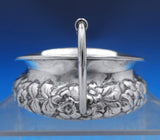 Flora by Shiebler Sterling Silver Sugar and Creamer Set 2pc #1271 (#8839)