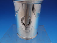 William Kendrick Sterling Silver Mint Julep Cup w/ Horseshoe 3" x 3 3/4" (#7876)