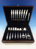 Silver Sculpture by Reed and Barton Sterling Silver Flatware Set 8 Service 42 Pc