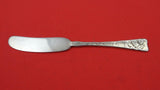 Lap Over Edge Acid Etched by Tiffany Sterling Butter Spreader FH 6" Fisher Plant