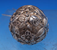 Repousse by Kirk Sterling Silver Tea Strainer French Style 6 1/2" x 2" (#8454)