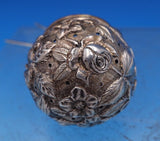 Repousse by Kirk Sterling Silver Tea Strainer French Style 6 1/2" x 2" (#8454)