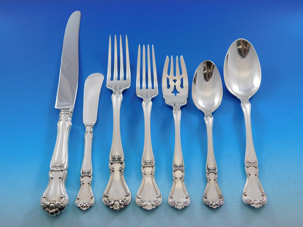 Buckingham by Gorham Sterling Silver Flatware Set for 8 Service 61 pcs Dinner