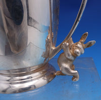 Asprey Bond Street English Sterling Silver Baby Cup with 3-D Rabbit/Bunny #8160