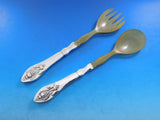 Fuchsia by Georg Jensen Klokke Sterling Flatware Set for 12 Dinner 170 Pieces