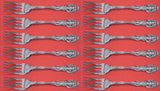 La Scala by Gorham Sterling Silver Salad Fork Set 12 pieces 6 1/2"