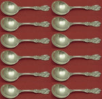 Francis I by Reed & Barton Old Sterling Silver Cream Soup Spoon 6" Set of 12