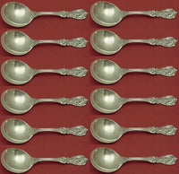 Francis I by Reed & Barton Old Sterling Silver Cream Soup Spoon 6" Set of 12