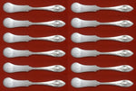 Mount Vernon by Lunt Sterling Silver Butter Spreader FH Set of 12 pcs 5 3/8"