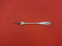 Antique Hammered by Shreve Sterling Silver Butter Pick Original 5 1/4"