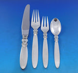 Cactus by Georg Jensen Sterling Silver Flatware Set 12 Service 115 pcs Dinner