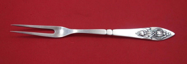 Fuchsia by Georg Jensen Sterling Silver Pickle Fork 2-Tine No Spears 6 1/4"