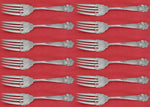 Georgian by Towle Sterling Silver Salad Fork Set 12 pieces 6 1/4"