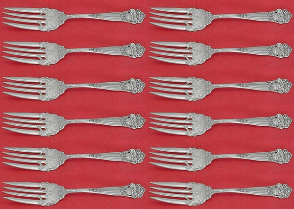 Georgian by Towle Sterling Silver Salad Fork Set 12 pieces 6 1/4"