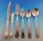 Old Maryland Engraved by Kirk Sterling Silver Flatware Set 8 Service 50 pieces