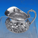 Flora by Shiebler Sterling Silver Sugar and Creamer Set 2pc #1271 (#8839)