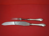 Tudor Wreath by Birks Sterling Silver Roast Carving Set knife 14 1/4" fork 11"