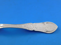 Dew Drop by Shiebler Sterling Silver Master Salt Spoon Shell Bowl 4" Antique