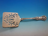 English King by Tiffany and Co Sterling Silver Waffle Server Scallop Piercing