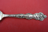 Flower of the Month by Wallace Sterling Teaspoon w/ waterlily July Leo  5 7/8"