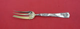 Rose and Scroll by Whiting Sterling Silver Pastry Fork GW 6 3/8"