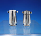 Mexican Sterling Silver Salt and Pepper Shaker Set 2pc Pierced #TO-59 (#6858-2)