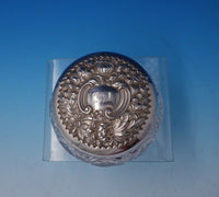 Cluny by Gorham Sterling Silver Powder Jar with Cut Crystal #S2509 (#3140)