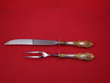Crown Baroque Gold by Gorham Sterling Silver Roast Carving Set 2-piece