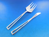Avanti by Celsa Mexico Sterling Silver Flatware Set 12 Service Modern 76 pieces