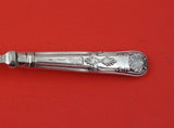 Kings English Sterling by Unknown Sterling Fish Knife HH plated blade  7 7/8"