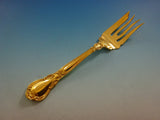 Chantilly Vermeil by Gorham Sterling Silver Flatware Set Service 46 Pcs Dn Gold