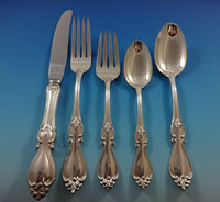 Queen Elizabeth I by Towle Sterling Silver Flatware Set For 8 Service 44 Pieces