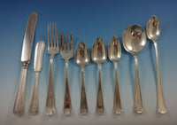 Etruscan by Gorham Sterling Silver Flatware Set For 8 Service 81 Pieces