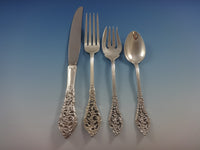 Florentine Lace by Reed & Barton Sterling Silver Flatware Service 8 Set 59 Pcs