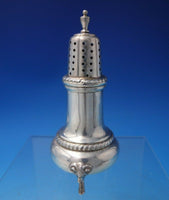 George II by Ellmore Sterling Silver Salt and Pepper Shaker 2pc Set #835 (#5185)