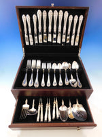 Normandie by Northumbria Canada Sterling Silver Flatware Set Service 59 pieces