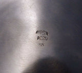 Alpsa Peruvian Sterling Silver Milk Pitcher 7 3/8" Tall x 7 5/8" 16 ozt. (#5153)
