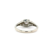 14k Gold Art Deco .37ct Genuine Natural Diamond Filigree Engagement Ring #J5445