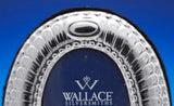 Wallace Sterling Silver Picture Frame Oval 2 1/2" x 3 1/2" (#8921)