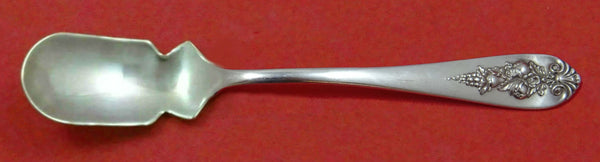 Pendant-of-Fruit by Lunt Sterling Silver Horseradish Scoop Custom Made 5 3/4"