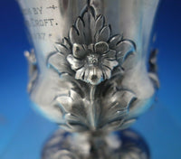 John and Henry Lias English Sterling Silver Mug Gold Washed w/Presentation #5861