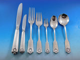 Fiddle Shell by Frank Smith Sterling Silver Flatware Set Service 85 pcs Dinner