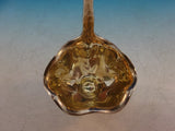 Lap Over Edge Applied by Tiffany & Co. Sterling Sauce Ladle Leaves & Bug 7 1/8"