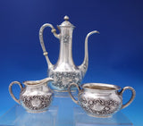 Luxembourg by Gorham Sterling Silver Demitasse Tea Set 3pc #A5715 (#7195)