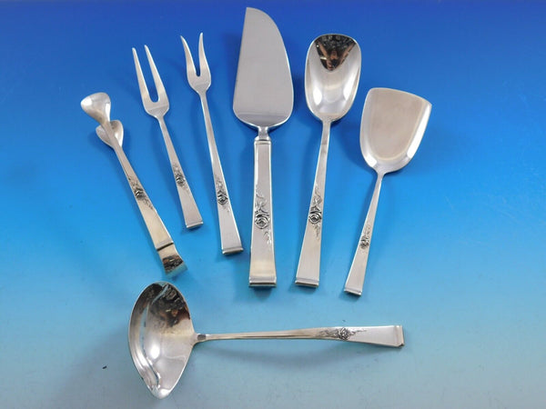 Classic Rose by Reed & Barton Sterling Silver Essential Serving Set Small 7-pcs