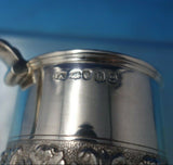 JA English Sterling Silver Child's Cup Gold Washed Interior 3.5 ozt. (#6259)