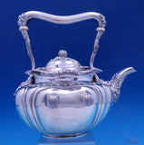 Chrysanthemum by Tiffany and Co Sterling Silver Tea Set 7pc (#8855) Beautiful!