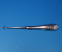 Colonial A Engraved by Whiting Sterling Silver Button Hook #1526 6" (#7553)