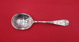 Clover by Towle Sterling Silver Preserve Spoon brite-cut 7 1/8"