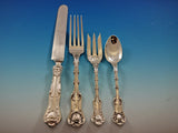 Imperial Queen by Whiting Sterling Silver Flatware 12 Set Service 54 Pcs Dinner